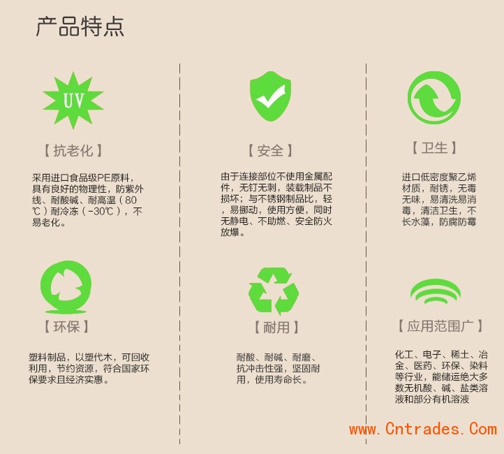 10吨化工储罐 储罐制造 武汉诺顺全塑PE储罐